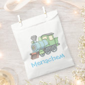 Sachets En Papier Pastel Train upsherin pour sac (Coupé)