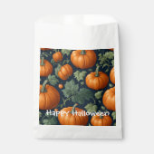 Sachets En Papier Patch de citrouille feuillue (Devant)