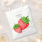 Sachets En Papier Patch fraise (Coupé)