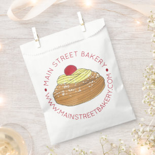 Sachets En Papier Pâtisserie italienne Zeppole Pâtisserie frite Cuit