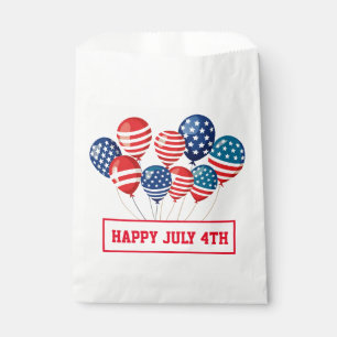 Sachets En Papier Patriotic Treat Favoriser Sac
