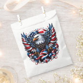 Sachets En Papier Patriotic Treat Favoriser Sac (Coupé)
