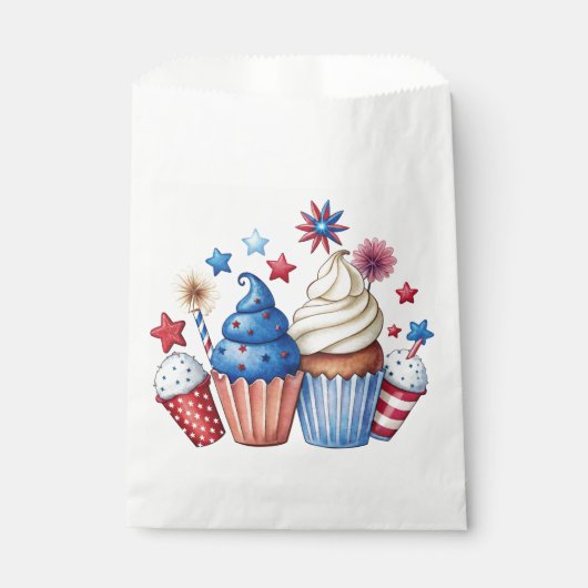 Sachets En Papier Patriotique (Devant)