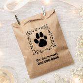 Sachets En Papier Patrouilles de chiens et os de chiens (Coupé)