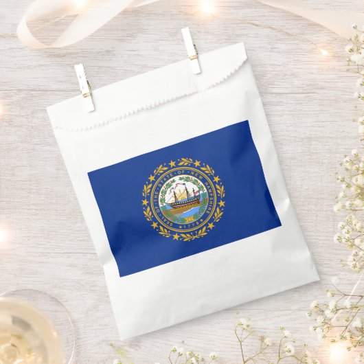 Sachets En Papier Pavillon d'État du New Hampshire (Coupé)