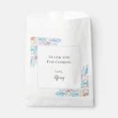 Sachets En Papier Pays Chic Fête des mariées Merci Pour Venir (Devant)