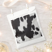 Sachets En Papier peau de vache noir (Coupé)