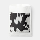 Sachets En Papier peau de vache noir (Devant)