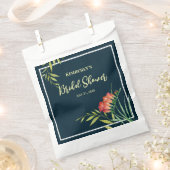 Sachets En Papier Peinture aquarelle de crocosmia orange pour enterr (Coupé)