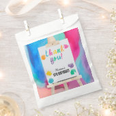 Sachets En Papier Peinture Art Artiste Peinture Art Anniversaire Mer (Coupé)