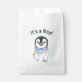 Sachets En Papier Penguin d'hiver (Devant)