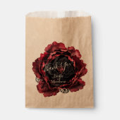 Sachets En Papier Peonies gothiques baroques (Devant)