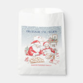 Sachets En Papier Père et Mère Noël Cookies de Noël  (Devant)