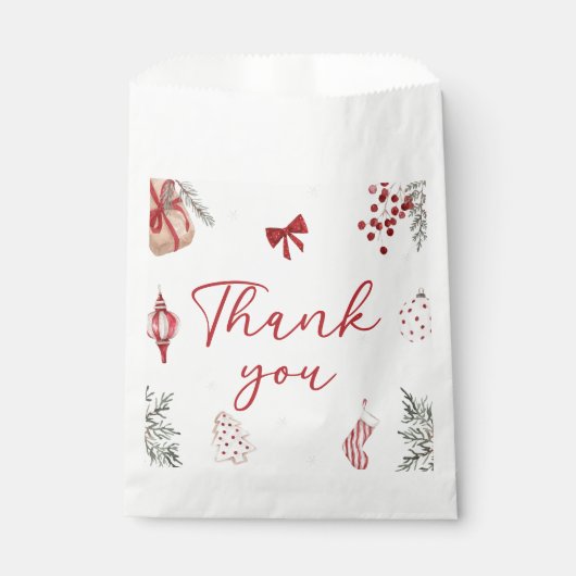 Sachets En Papier Père Noël Baby Christmas Baby shower (Devant)