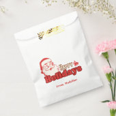 Sachets En Papier Père Noël coquin rétro (Scellé)