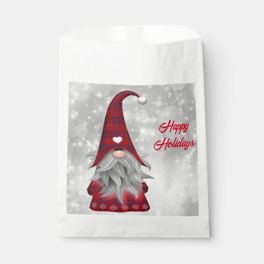 Sachets En Papier Père Noël de Noël (Devant)