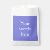 Sachets En Papier Périwinkle foncé violet (Devant)