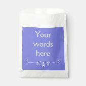 Sachets En Papier Périwinkle foncé violet (Devant)