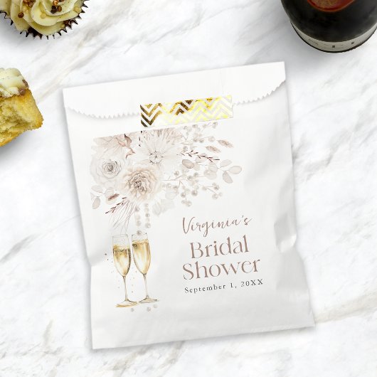 Sachets En Papier Perles et Prosecco