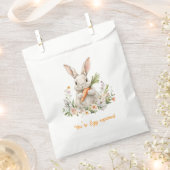 Sachets En Papier Personalized Easter Bunny  Happy easter (Coupé)