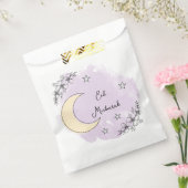 Sachets En Papier Personalized Lavender Eid Mubarak Favor Bag (Scellé)