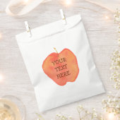 Sachets En Papier Personnalisé Apple (Coupé)