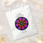 Sachets En Papier Personnalisé | ARBRE DE NOËL | Festive (Coupé)