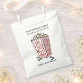 Sachets En Papier Personnalisé Home Theater Personnalisé Popcorn (Coupé)