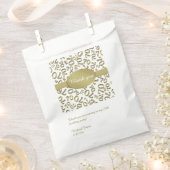 Sachets En Papier Personnaliser : Merci 70e anniversaire thème de fê (Coupé)