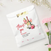 Sachets En Papier Pétales et Prosecco Remerciements de mariage (Scellé)