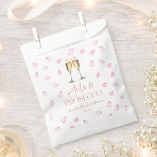 Sachets En Papier Pétales & Prosecco Champagne Enterrement de Vie de