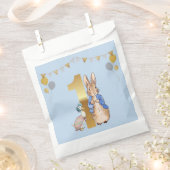Sachets En Papier Peter le lapin avec Jemima Premier anniversaire (Coupé)