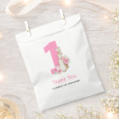 Sachets En Papier Peter Rabbit | Rose premier anniversaire (Coupé)