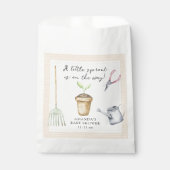 Sachets En Papier Petit baby shower à gerbes (Devant)