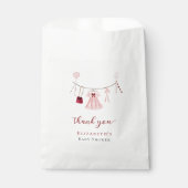 Sachets En Papier Petit Baby shower amoureux Valentine Custom (Devant)
