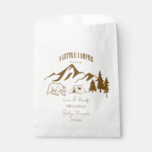 Sachets En Papier Petit baby shower d'aventure de camping-car (Devant)