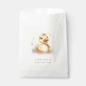 Sachets En Papier Petit Baby shower de caniche Favoriser le sac (Devant)