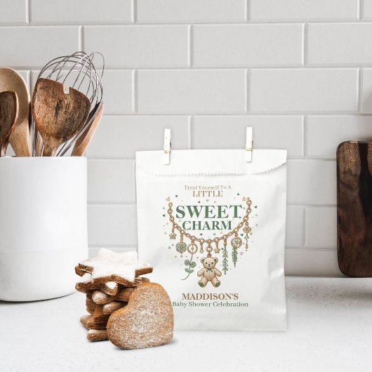 Sachets En Papier Petit Baby shower de charme sucré Favoriser Sac