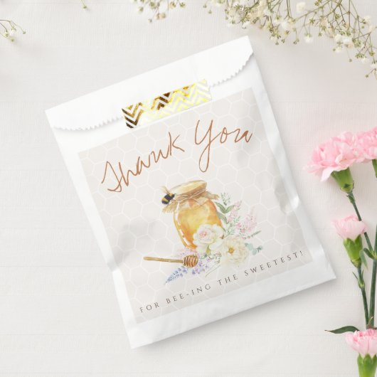 Sachets En Papier Petit Baby shower de miel doux (Scellé)