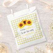Sachets En Papier Petit Baby shower de tournesol (Coupé)