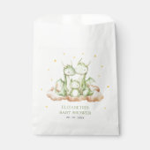 Sachets En Papier Petit Baby shower Dragon (Devant)