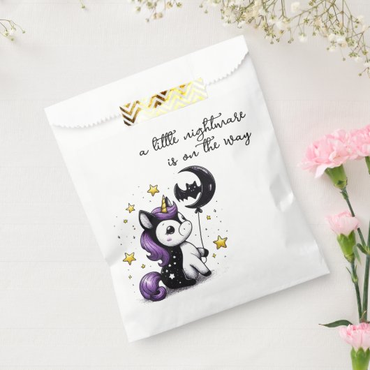 Sachets En Papier Petit Baby shower Unicorn (Scellé)