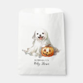 Sachets En Papier Petit Boo Cute Halloween Simple Baby shower (Devant)