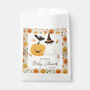 Sachets En Papier Petit Boo Halloween Pattern Baby Shower 