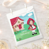 Sachets En Papier Petit chaperon Rouge Filles de conte de Fairytale (Coupé)