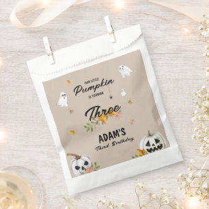 Sachets En Papier Petit Citrouille Anniversaire Halloween Tout Âge