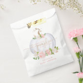 Sachets En Papier Petit citrouille en or rose (Scellé)