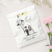 Sachets En Papier Petit couple éffrayant (Scellé)