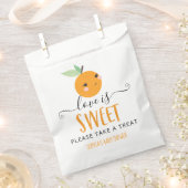 Sachets En Papier Petit Cutie Citrus Love is Sweet Faveurs Sac (Coupé)
