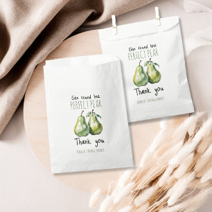 Sachets En Papier Petit déjeuner élégant aux fruits Poire parfaite p